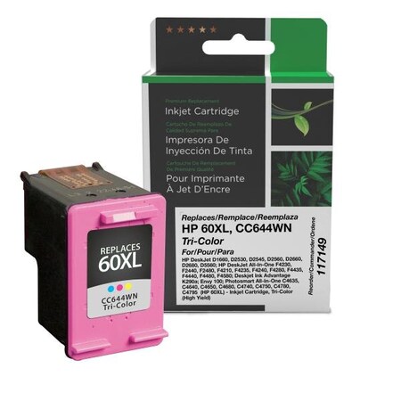 Clover Imaging Group Imaging Remanufactured High Yield Tri-Color Ink Cartridge 117149